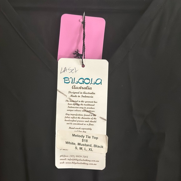 Bilgola Australia black top size S - Picture 4 of 5